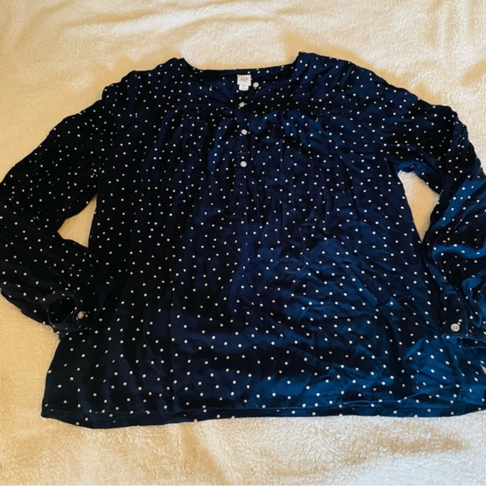 Gap Navy‎ blue Blouse